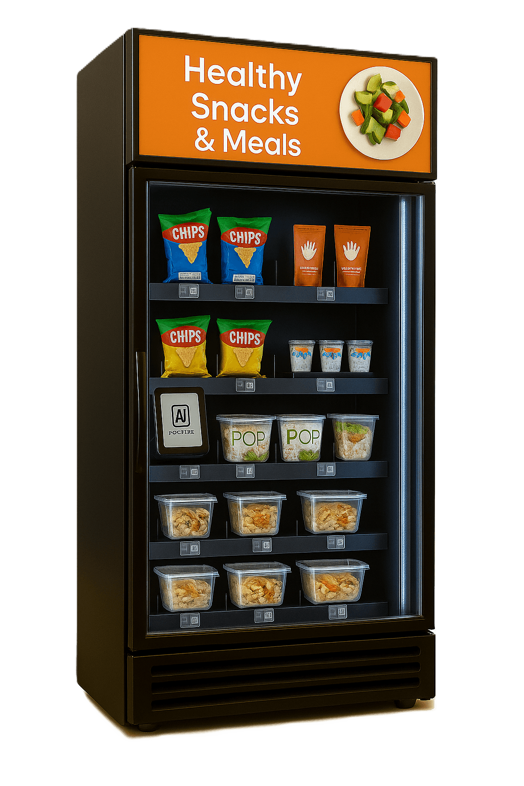SnackMart.ai smart vending interface